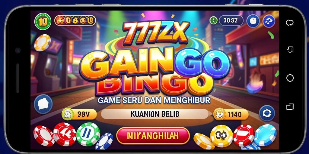 Tampilan antarmuka menarik dengan tema Bingo yang beragam.