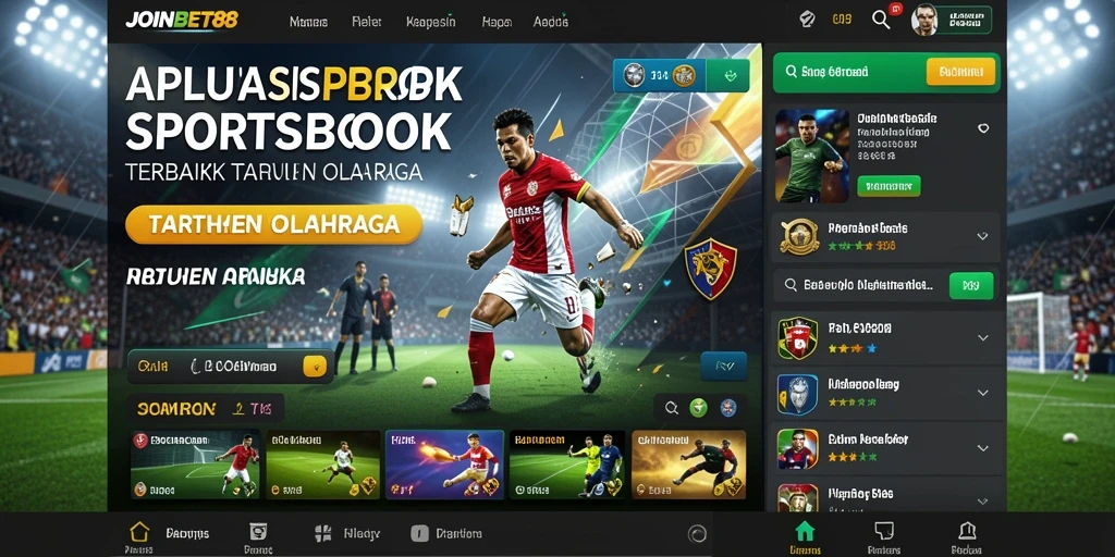 Tampilan gameplay nyata dari aplikasi Sportsbook JOINBET88.
