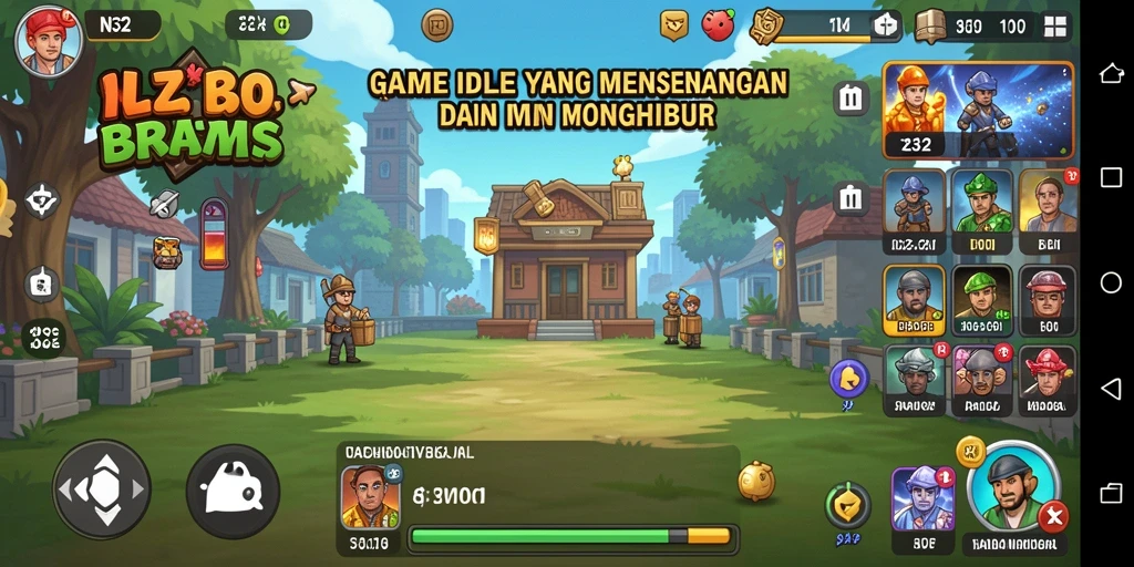 Tampilan gameplay N32 menunjukkan aksi Idle yang menarik dan menyenangkan.