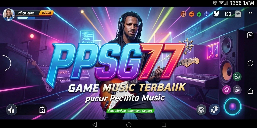 Tampilan gameplay PSG77 yang interaktif dan penuh warna.