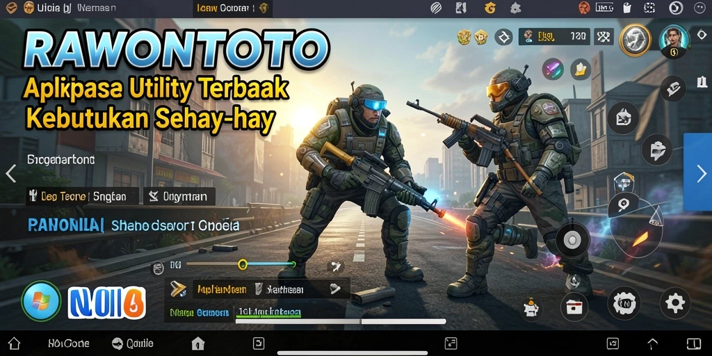 Tangkapan layar menampilkan antarmuka RAWONTOTO yang sederhana dan intuitif.