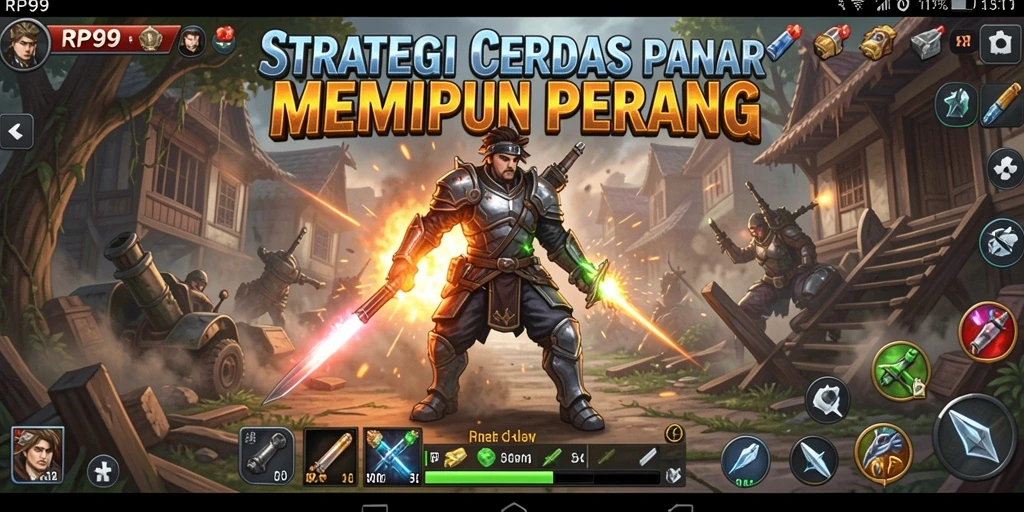 Tampilan gameplay RP99 yang menegangkan dan mendebarkan.