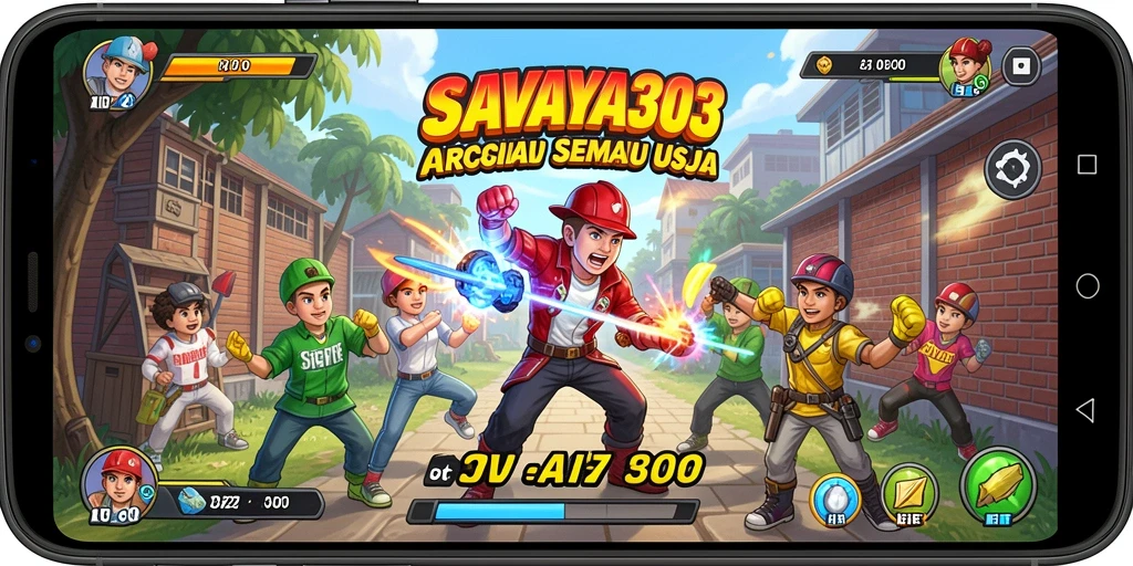 Tampilan gameplay menarik dari SAVAYA303 saat pemain mengatasi berbagai rintangan.